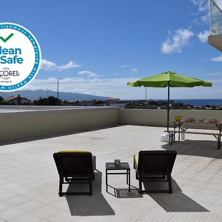 Ferienwohnung Ocean Terrace House Ribeira Grande Exterior foto