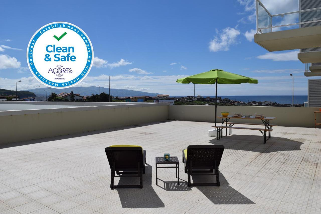 Ferienwohnung Ocean Terrace House Ribeira Grande Exterior foto