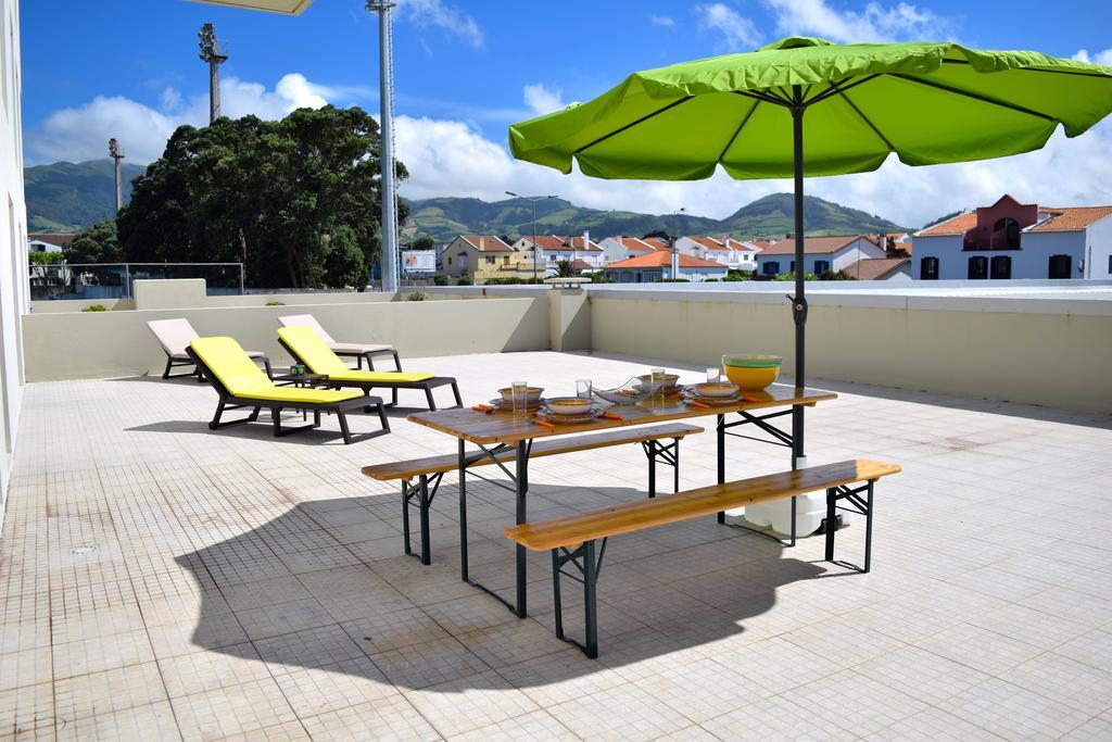 Ferienwohnung Ocean Terrace House Ribeira Grande Exterior foto